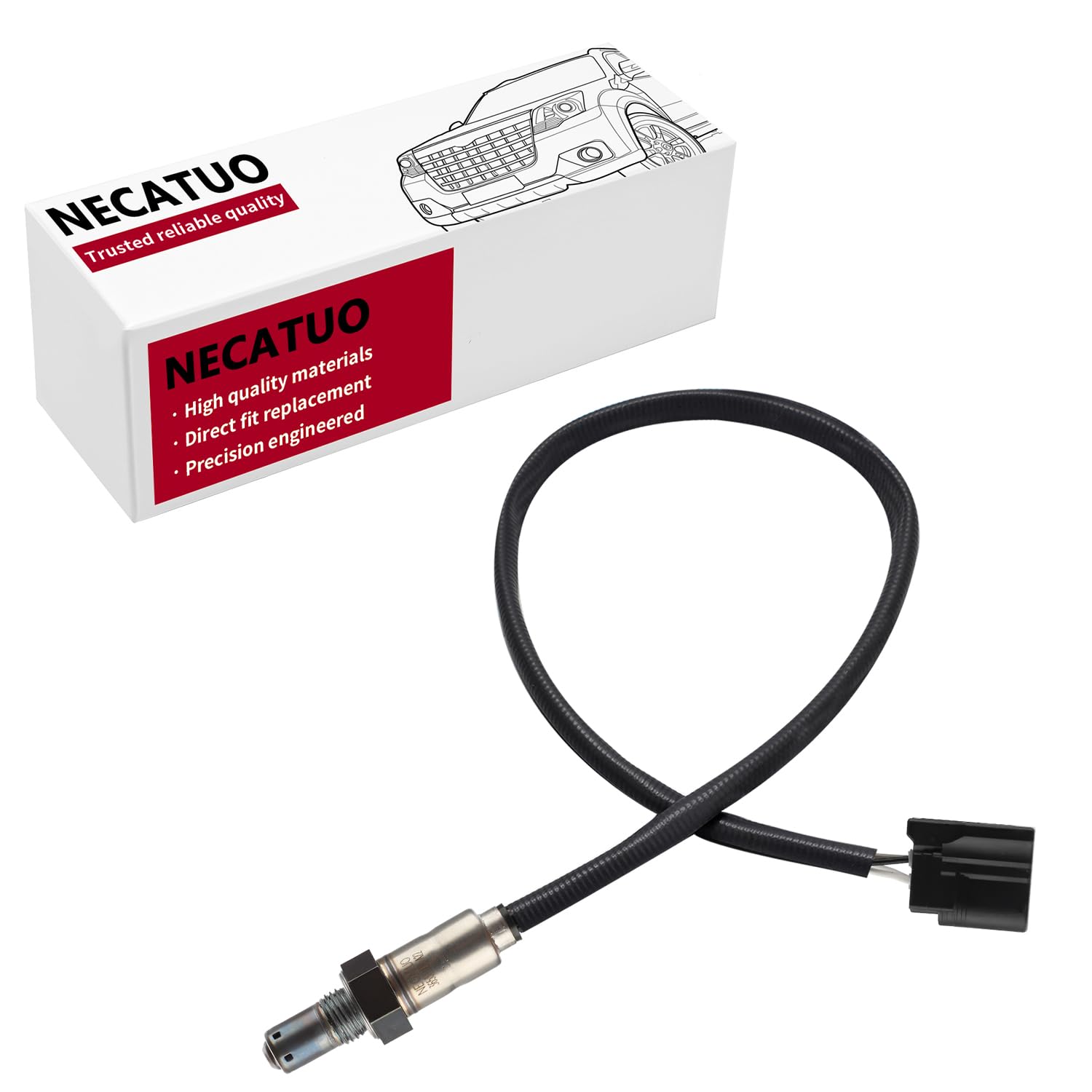 O2 Oxygen Sensor Heated Air Fuel Ratio Compatible with Honda ATV 2014-2023 TRX420 Rancher TRX500 Foreman Rubicon TRX520 Replace# 36531-HR3-A22