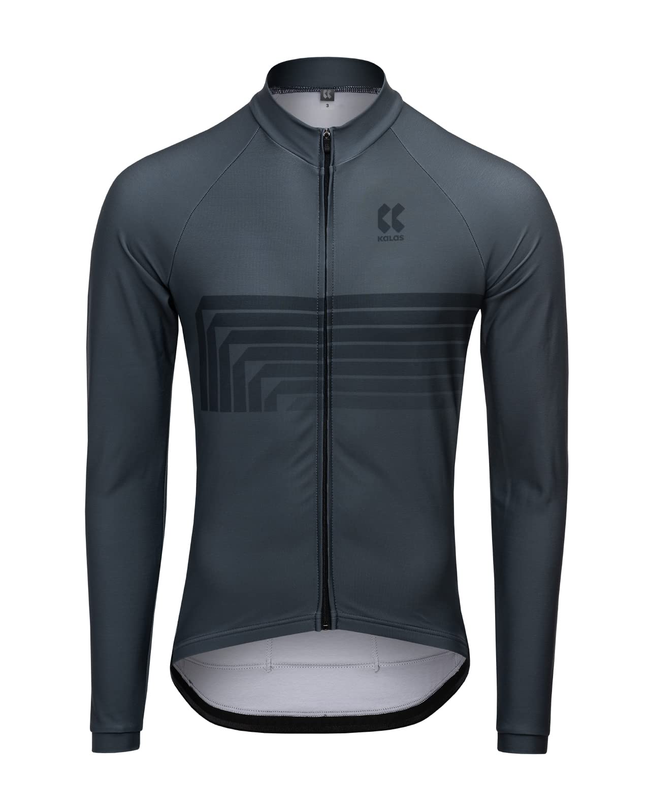 Kalas Motion Z2 Men's Long Sleeve Jersey, Grey, Large