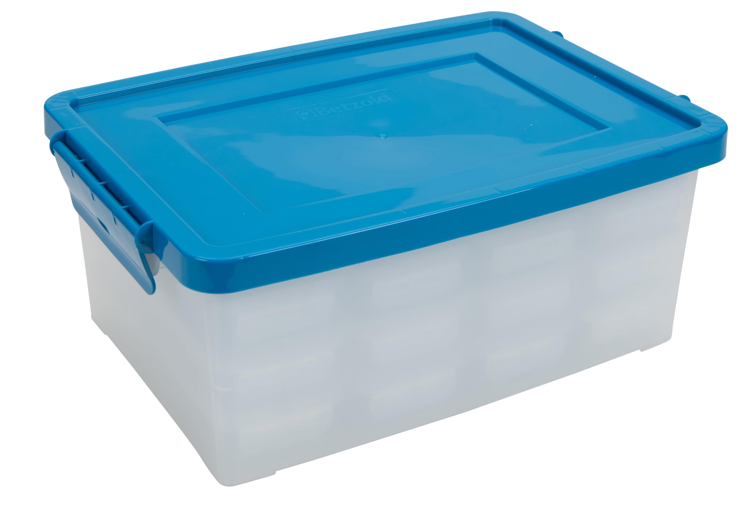 Betzold Aufbewahrungsboxen-Set, transparent, 25-teilig | 0,2 l, mit Deckel
