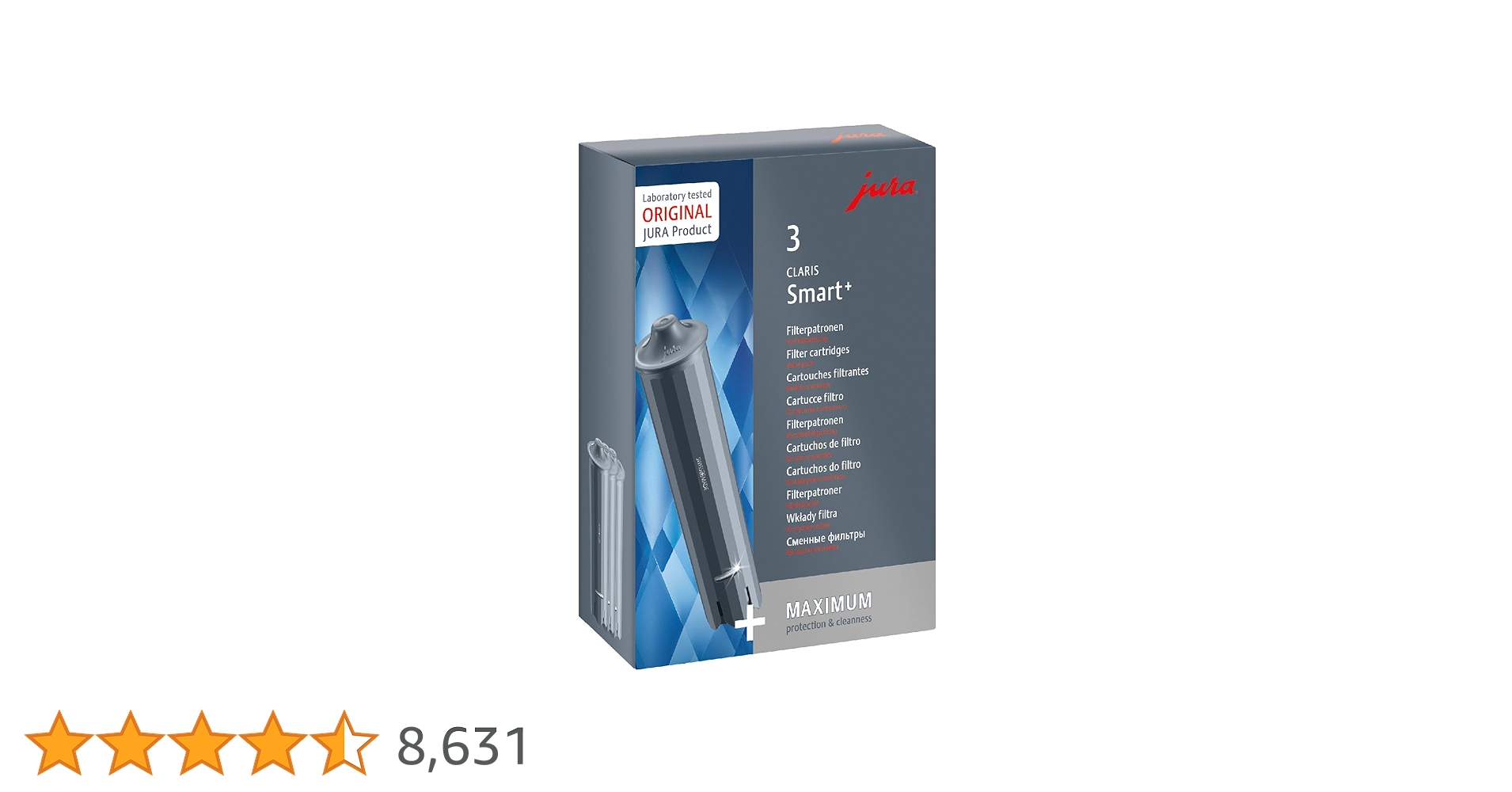 JURA CLARIS Smart+ フィルターE6 CLARIS Smart+ Water Filter – JURA Hospitality Centre