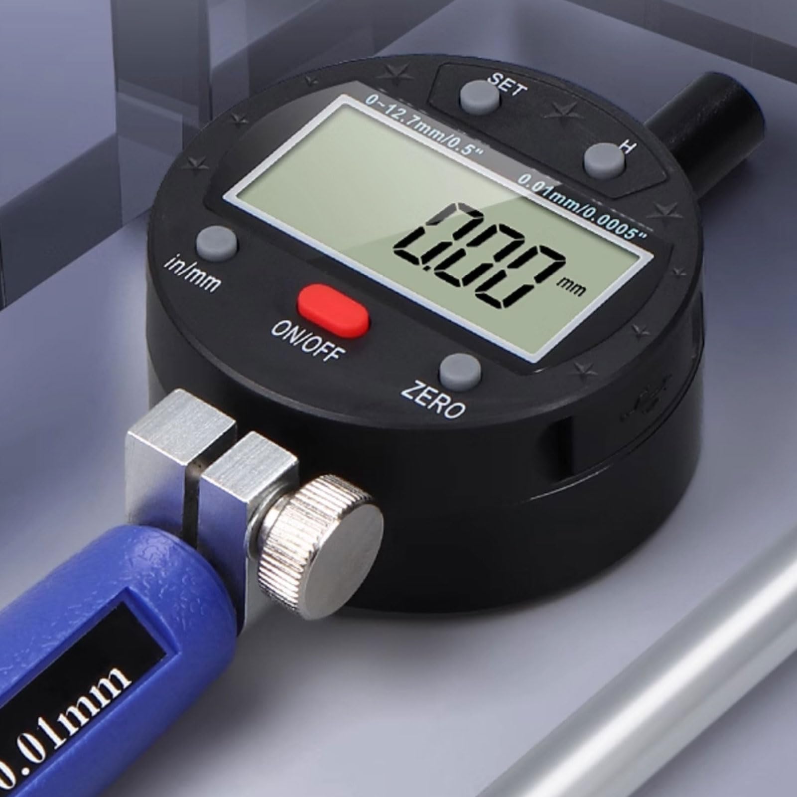 デジタルゲージ内側ゲージ0-12.7mm/0.5インチ内径0.01mm/0.0005