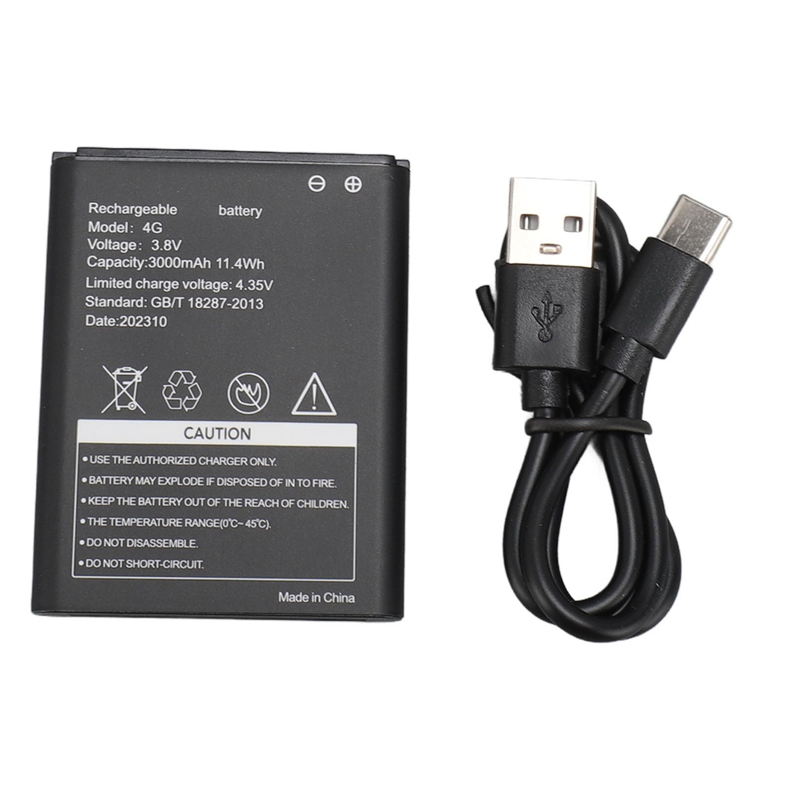 lyrlody Enrutador 4G Portátil, Punto de Acceso WiFi Móvil Módem WiFi 4G LTE de 300 Mbps con Ranura para Tarjeta SIM, para hasta 10 Dispositivos Compatibles con Teléfono, Tableta y