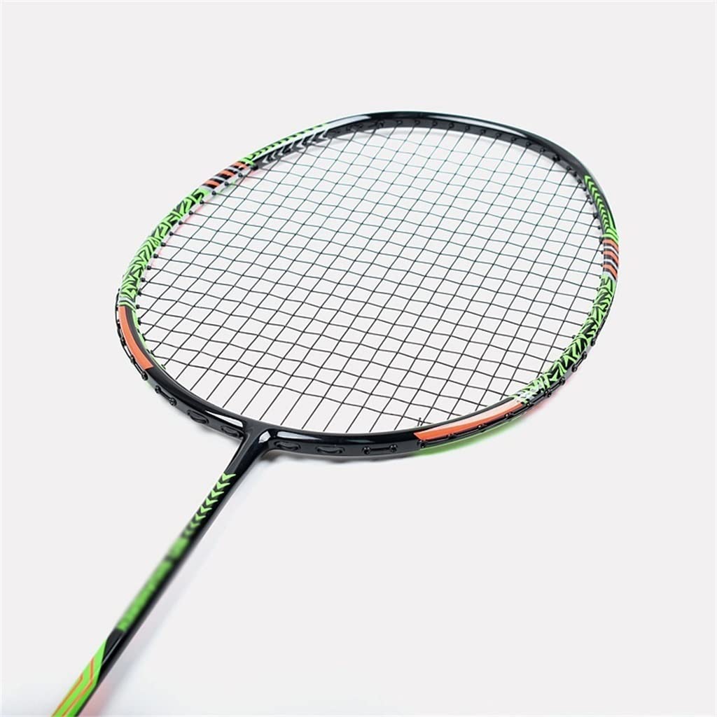 Raquette de badminton 9U carbone double tranchant offensif