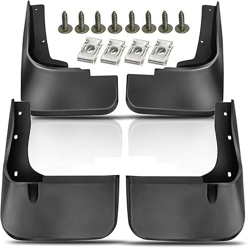 YHTAUTO Guardabarros de repuesto para Toyota Highlander 2011 2012 2013 Sport Utility, guardabarros accesorios para coches protector de rueda con kit