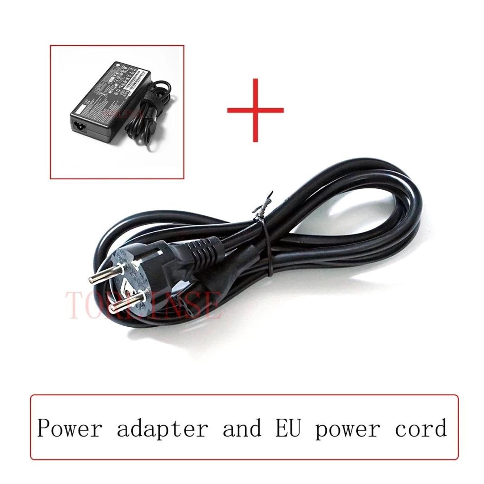 Adattatore for Laptop Caricabatterie USB-A Da 135 W 20 V 6,75 A, Compatibile Con Lenovo, T440p Y50-70 R720 Y700 T540p P51 P52 S5 ADL135NLC3A Alimentatore(EU power cord)