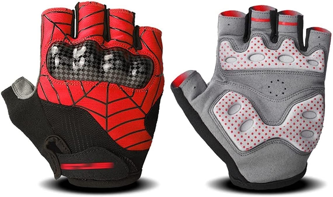 Radfahren Halbfinger Handschuhe Fahrradhandschuhe Halbfinger Fahrradhandschuhe Motorrad Rennhandschuhe Fahrradhandschuhe Sommer Herren und Damen Reithandschuhe Geeignet für Rennräder und Sport