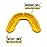 2 Pack Nxtrnd Rush Dual Layer Mouthguard, Custom Fit Sports Mouthpiece for Football, Boxing, MMA, Basketball, Hockey, Lacrosse, Youth & Adult (Yellow)
