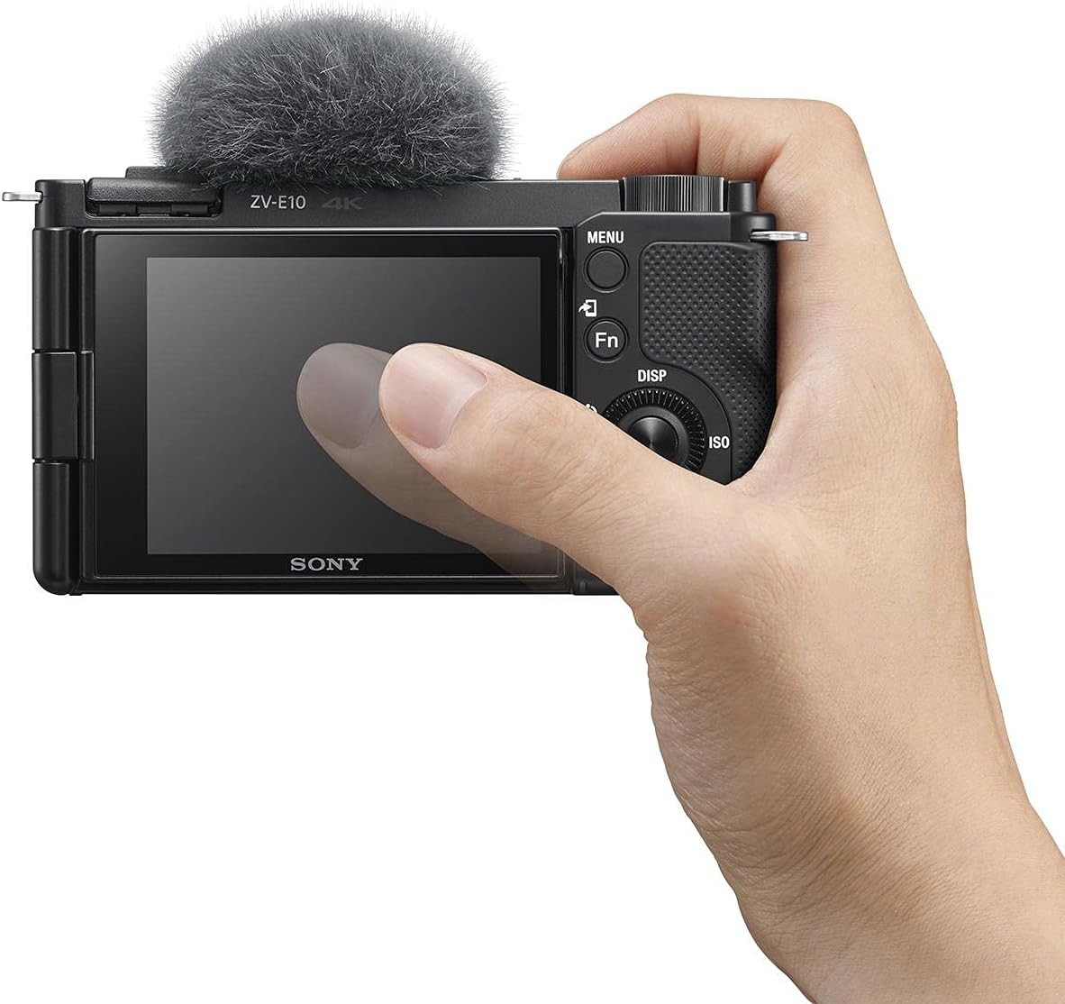 Sony ZV-E10 Mirrorless Camera with Lens, E PZ 16-50mm f/3.5-5.6 OSS Lens, Bundled with Sony ACCVC1 Vlogger Accessory Kit with Shooting Grip 64GB UHS-II SDXC Card