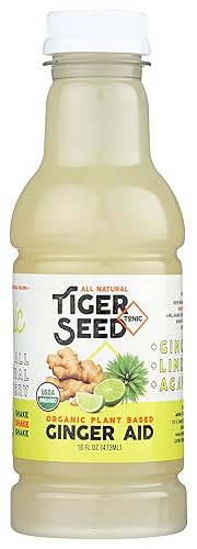 Miniatura 9 de Tiger Seed Paquete variado de bebidas con ayuda de jengibre, té de cúrcuma y hierba de limón de saúco, hidratación y apoyo inmunológico a base de