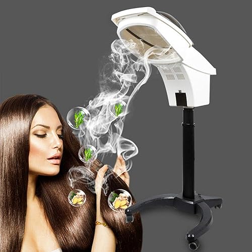 Miniatura 2 de Secador de pelo profesional para uso doméstico y de salón, vaporizador de pelo O-Zone con capucha, equipo de secador de pelo con panel LCD
