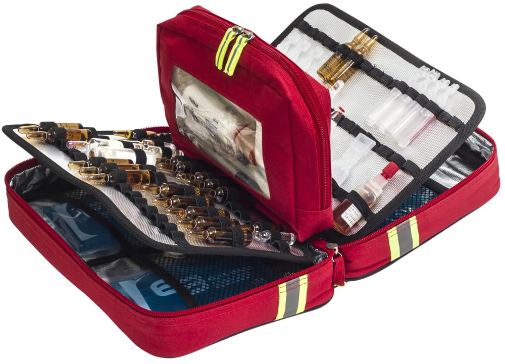 ELITE BAGS - PROBES Großraum-Ampullarium | rot | bis 158 Ampullen | thermoisoliert
