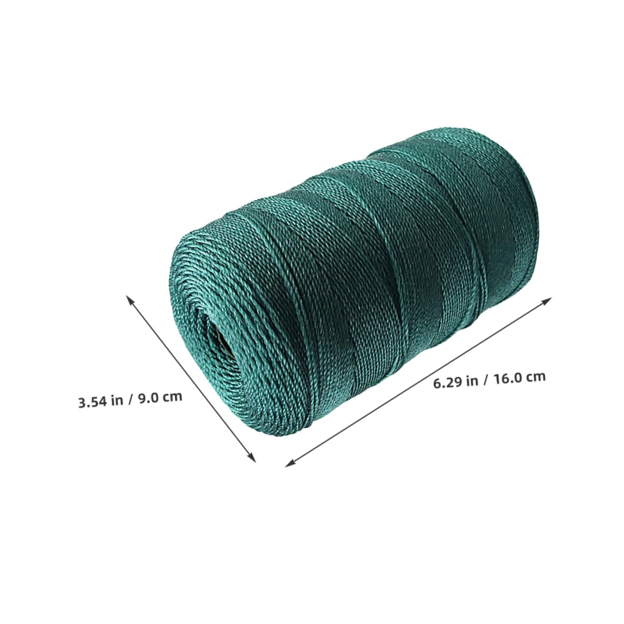 2 Piezas Cuerda de Nylon Resistente para Reparación de Redes de Pesca Cuerda Trenzada de Alta Tenacidad Ligera y Duradera para Agua y