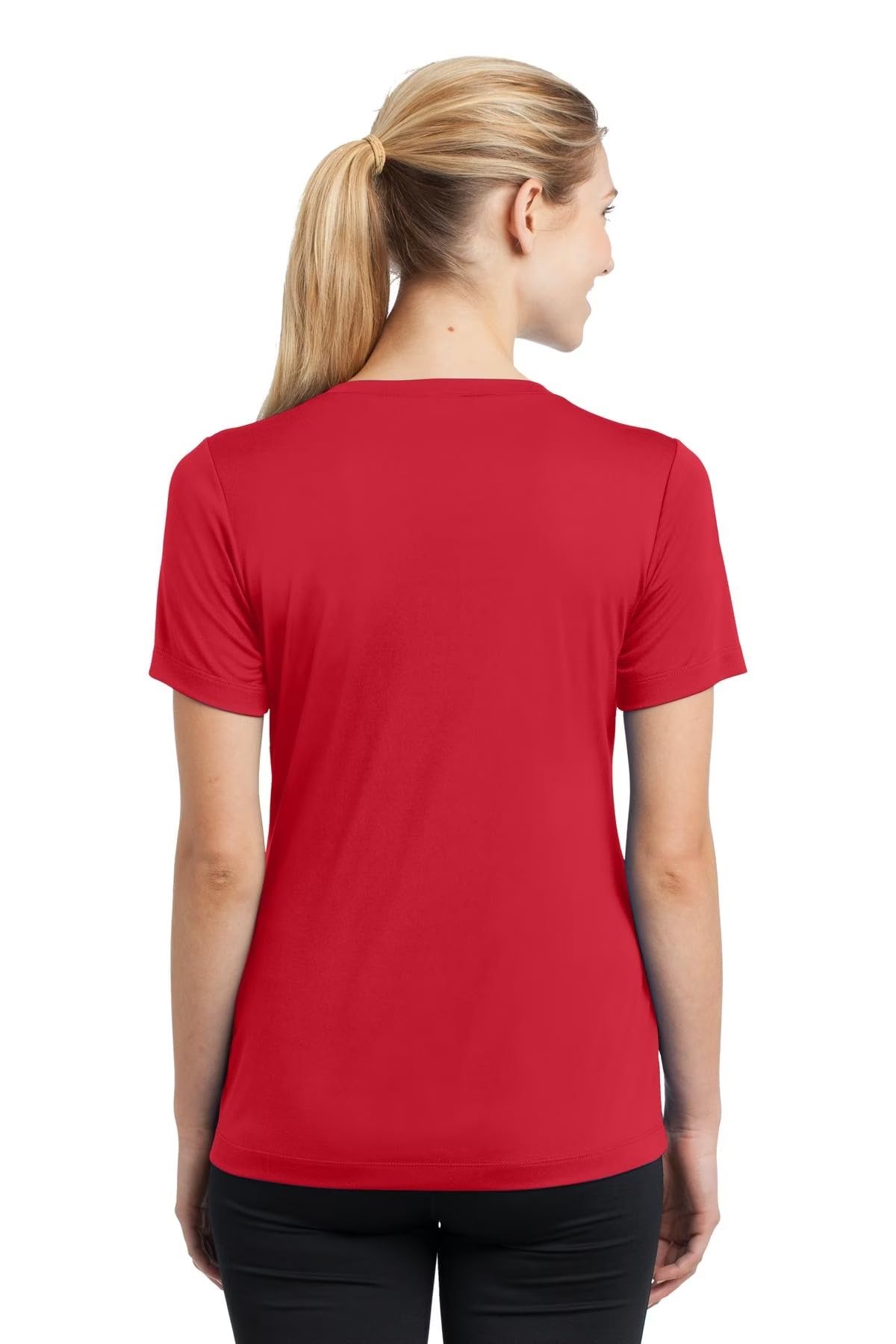 Camisas atléticas de manga corta para mujer que absorben la humedad, tallas XS a 4XL