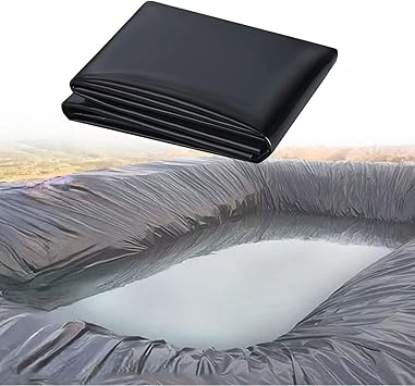 Image MMCUBE Waterproof Pond Liner 15x20ft 18x29.5ft 21x26ft 28x33ft, Black Flexible Membrane Pond Liners for KOI or Fish, Duck and Waterscape (Color : 0.12MM Thick, Size : 7.5x9m/24.5x29.5ft) Image MMCUBE Waterproof Pond Liner 15x20ft 18x29.5ft 21x26ft 28x33ft, Black Flexible Membrane Pond Liners for KOI or Fish, Duck and Waterscape (Color : 0.12MM Thick, Size : 7.5x9m/24.5x29.5ft)
