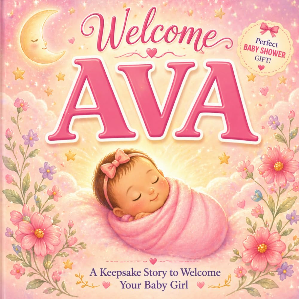 Welcome, Ava: A Story of Love, Joy, and New Life (Three Hearts Personalized Baby Name Books (Ava))