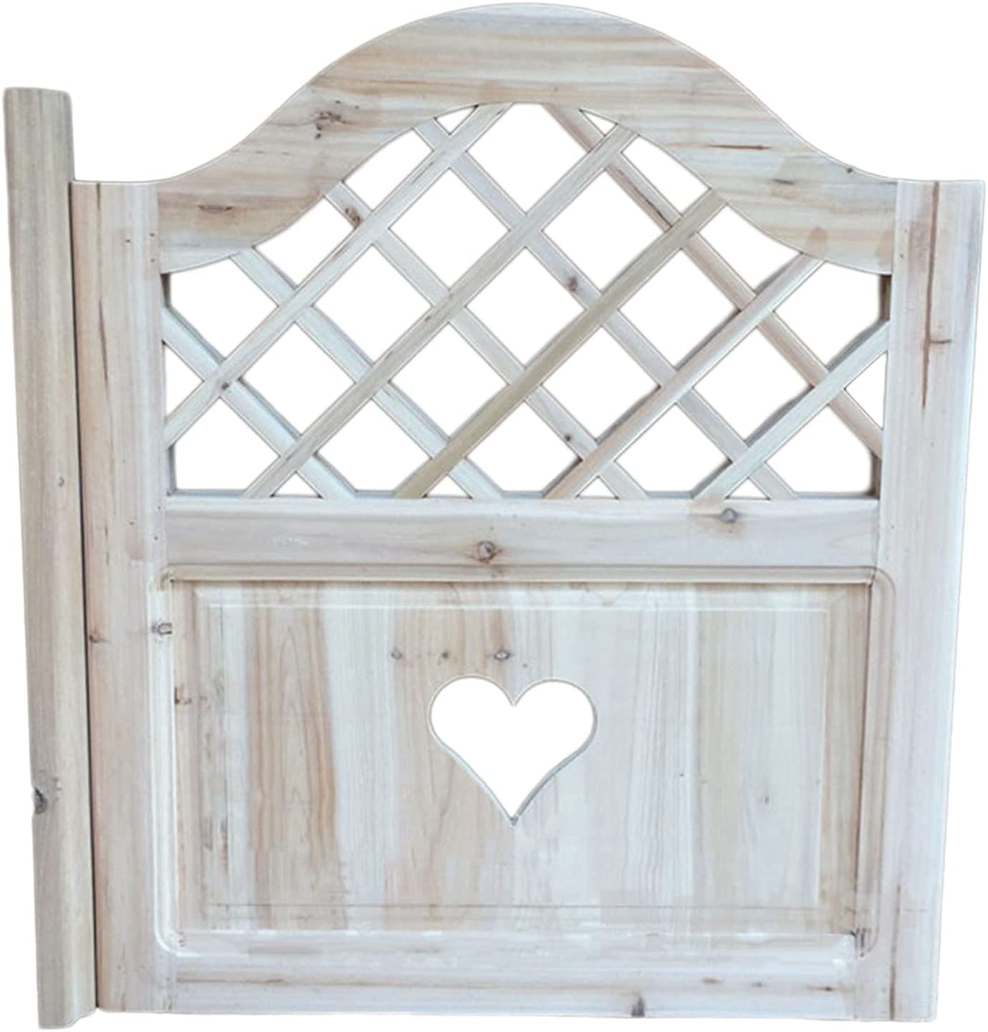 Porte de café swing en bois véritable porte de style grille artisanale pour intérieur