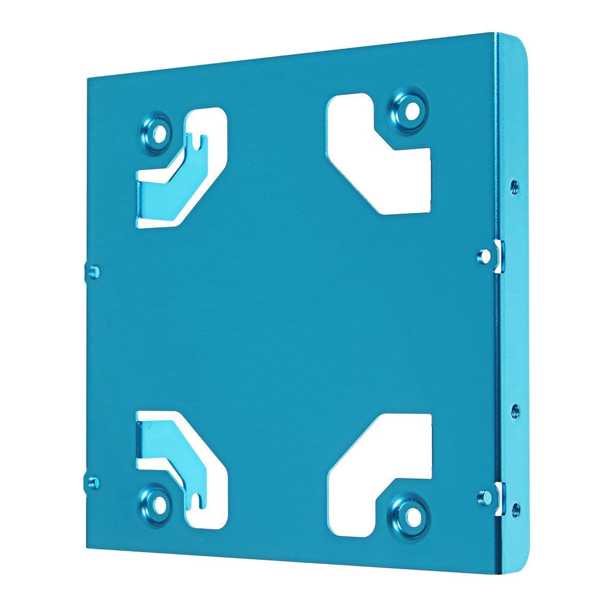 GlobalNiche® K106 All-Aluminum Two 2.5-Inch to 3.5-Inch Desktop Hard Drive Bracket Ssd