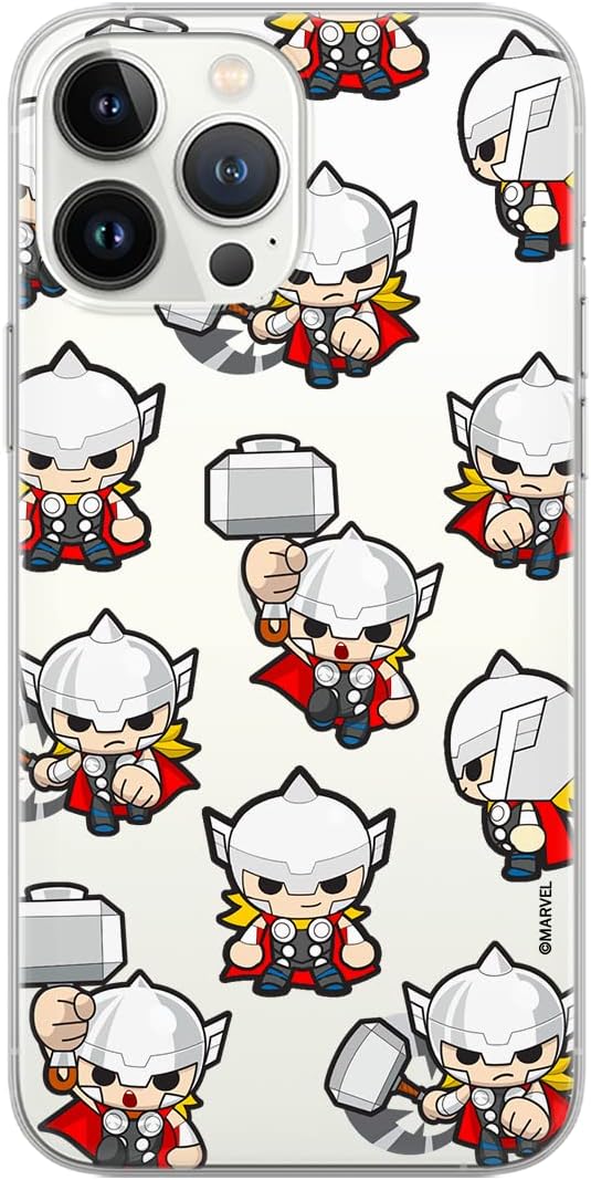 ERT GROUP Mobile Phone case for Xiaomi REDMI Note 9 PRO/ 9S Original and Officially Licensed Marvel Pattern Thor 001 optimally adapted to The Shape of The Mobile Phone, case Made of TPU