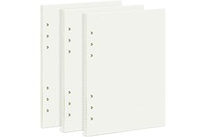 Finest 135 Sheets Planner Refill Paper for Bullet Journals