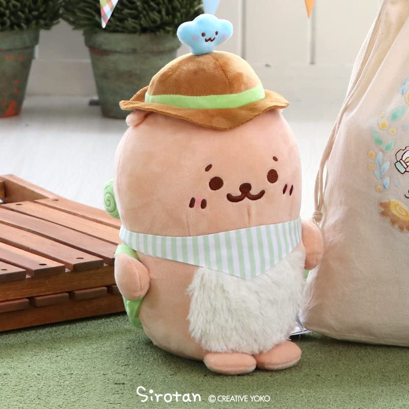 しろたん お座り しろたん セールSALE garden（マザーガーデン） Mother マザーガーデン ぬいぐるみ お座り 森のきゅ〜日 らっこいぬ ぬいぐるみ