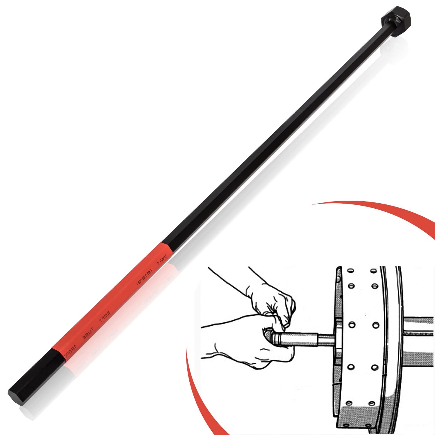 Photo 1 of Bonbo 6602 Differential Deflecting Bearing Preload Wrench Compatible for Chrysler/for Dodge Vehicles with 7-1/4, 8-1/4, 8-3/4, and 9-1/4 Rear axles Replacement for Miller C-4164