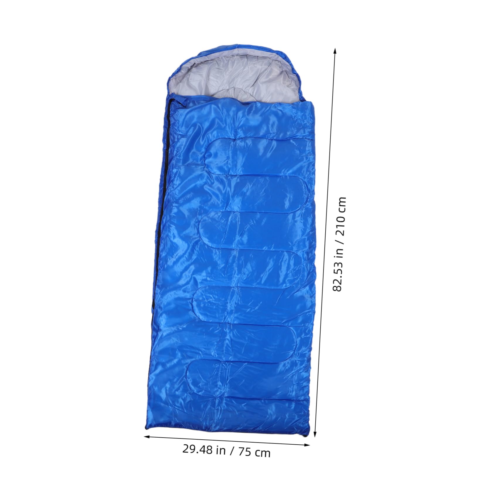 Yardwe Adult Warm Waterproof Envelope Sleeping Bag Lightweight for Cold Weather Camping Hiking
