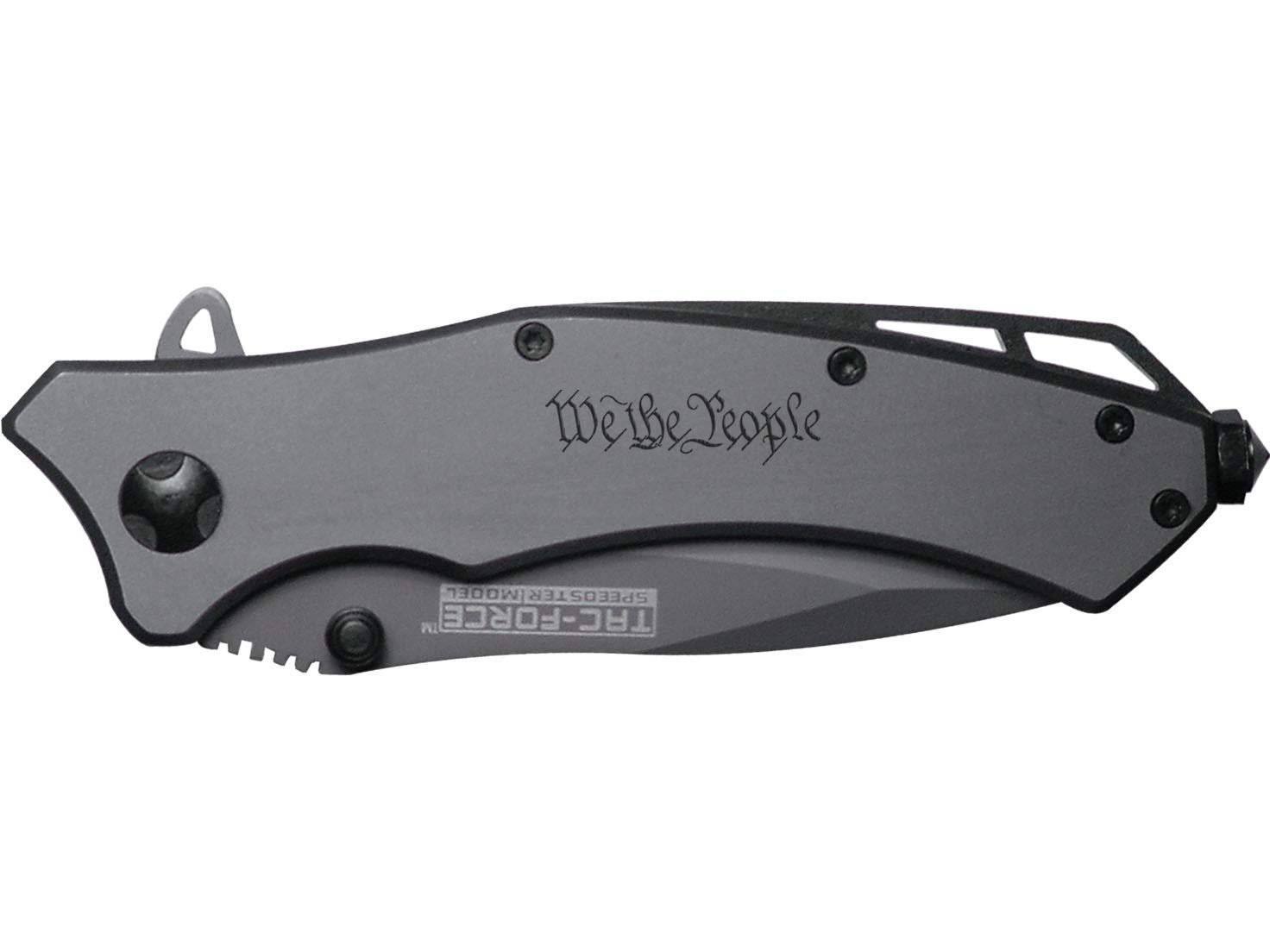 NDZ Performance We the People Engraved TAC-Force TF-820GY Speedster Model Folding Pocket Knife