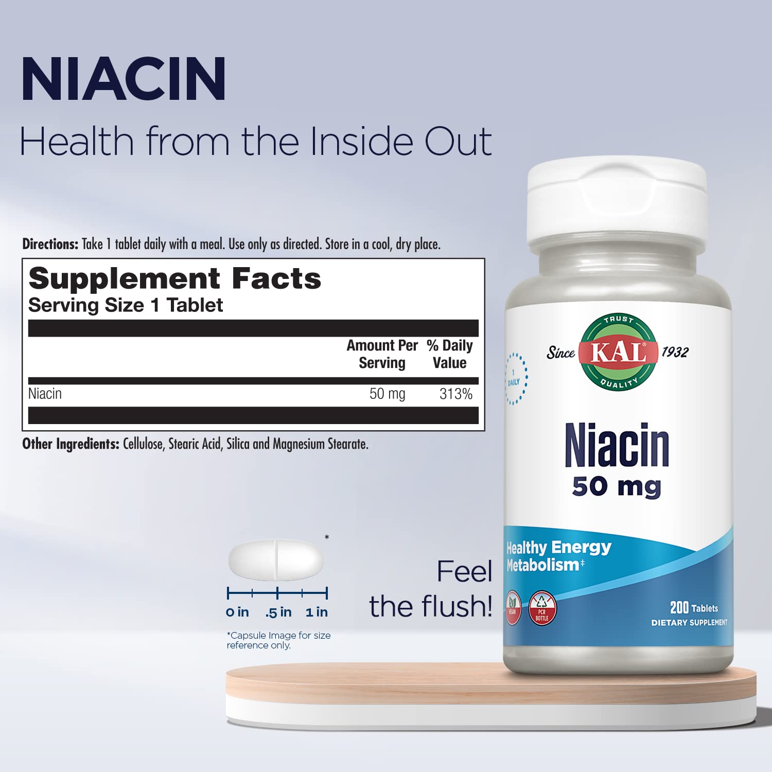 Niacin Flush Pills
