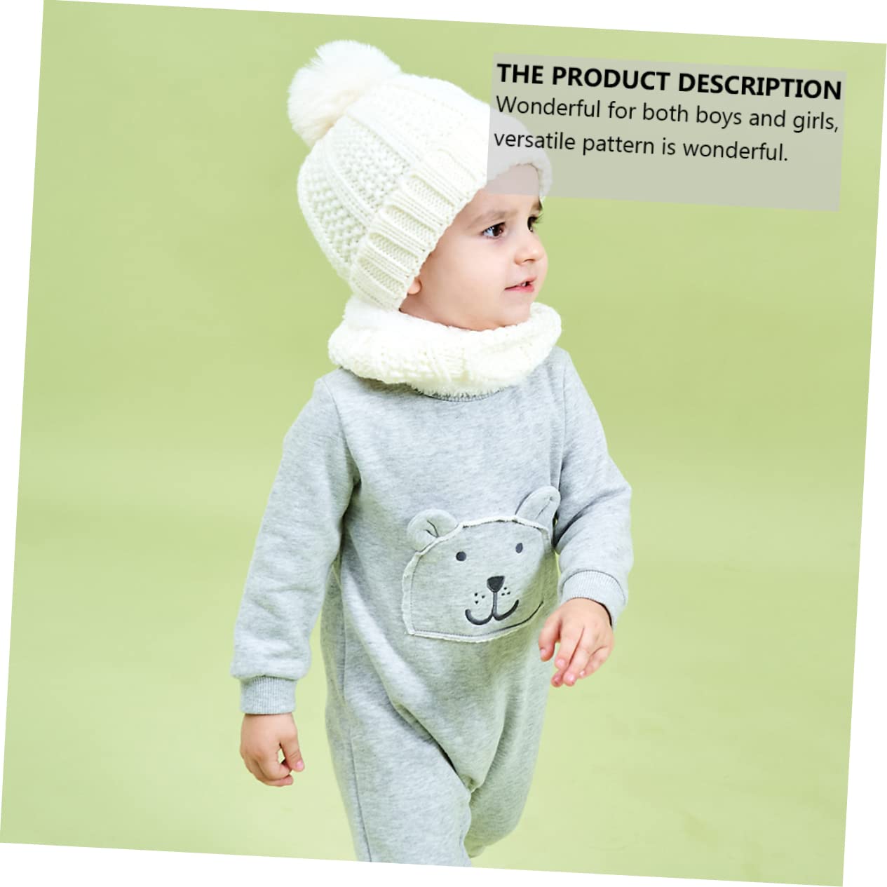 CALLARON 3sets Cappello Invernale Ragazzo Ragazza Maglia Calda con Sciarpa Coordinata Adorabile per Ragazzi e Ragazze Design Creativo e Comfort Eccellente