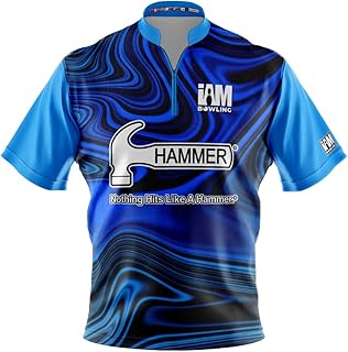 Logo Infusion Dye-Sublimated Bowling Jersey (Sash Collar) - I AM Bowling Fun Design 2035-HM - Hammer (XX-Large) Multicolored