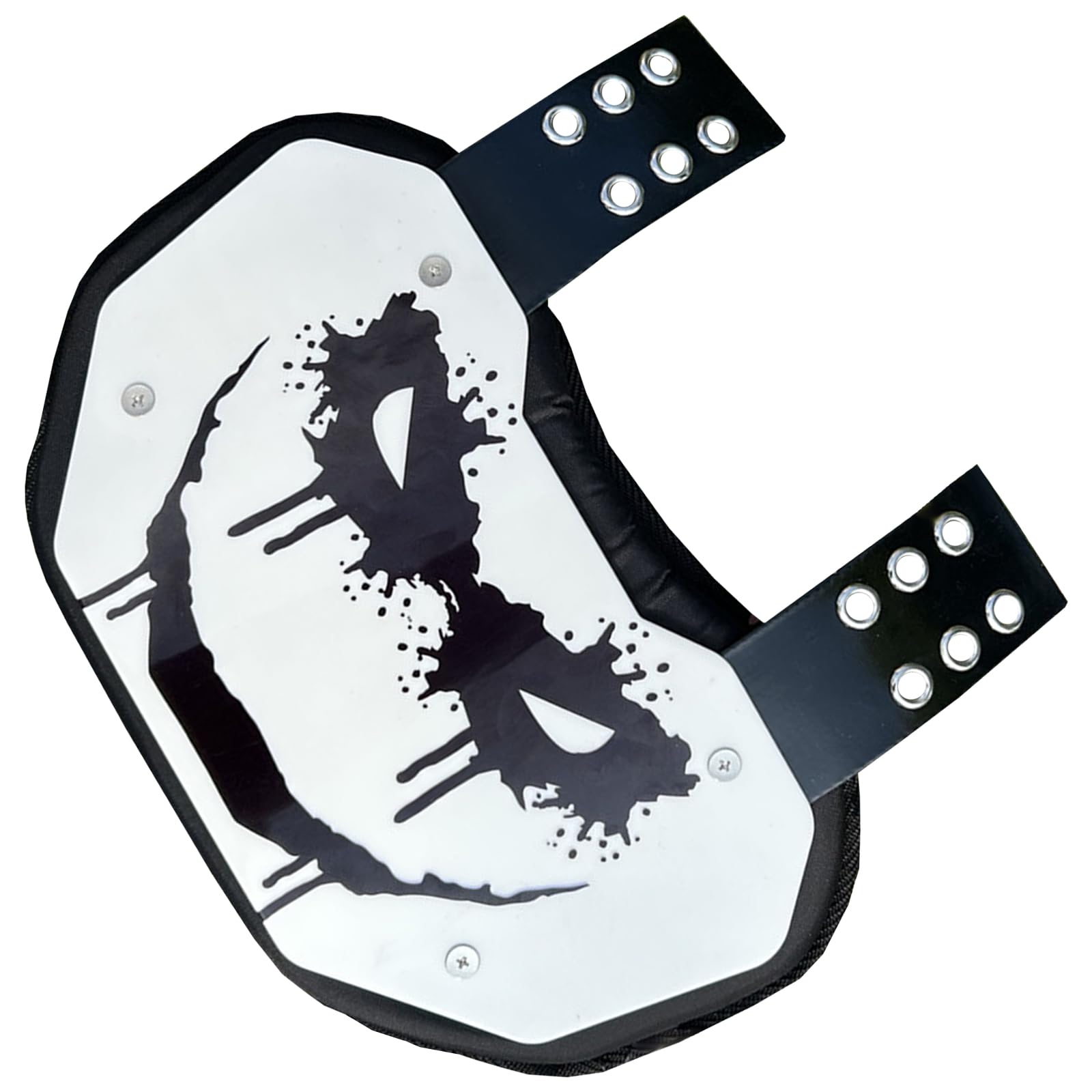 LUOFENG Planche de protection universelle pour bas du dos de football avec rembourrage en mousse respirante pour absorber les chocs