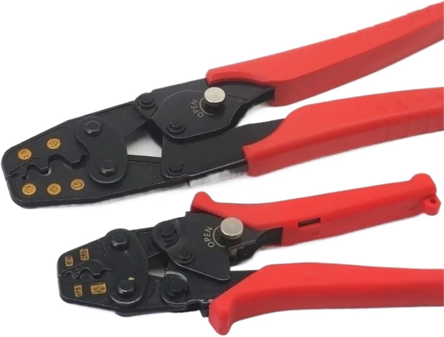 1pcs CLE-2MA Terminal Crimping Pliers Cold Press Plier for OT/UT Bare Insulated Copper Lug, Electrical Wire Connection Crimp Tool(CLE-2MA)