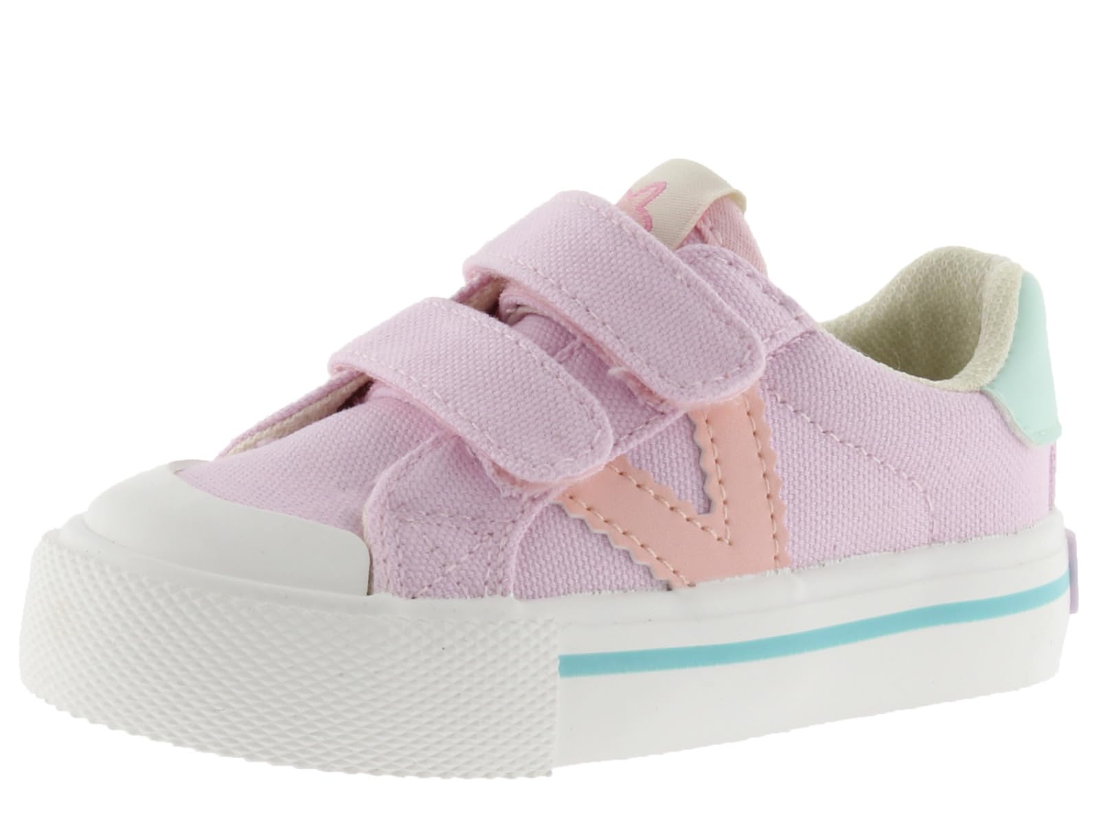 victoria Sneaker Tribu 1065189 | Canvas & Doppel-Klettverschluss für Kinder Unisex