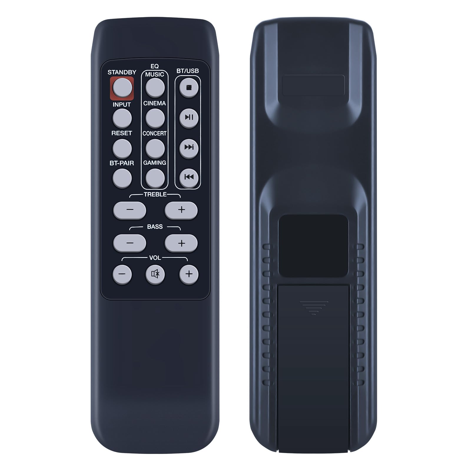 New MF8360 Ersatzfernbedienung für Creative Stage 51MF8360AA002 2.1-Kanal Untermonitor-Soundbar-Lautsprechersystem MF8360AA002,für Axess SBBT1211 BBT1206