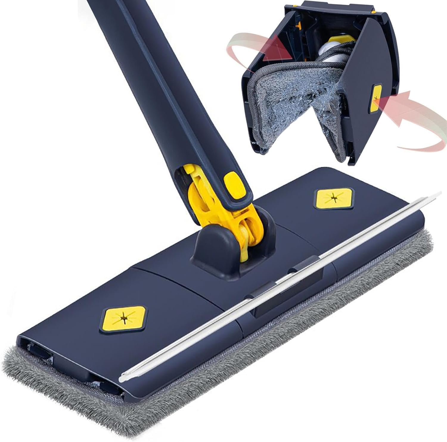 See full amazon price history chart for ASHMEO Microfiber Mop Floor Cleaning Mop - Lazy Hands Wash Free Mop with Self-Wringings | 360° Rotation Automatic Water Squeezing Clean Tools Wash Free Mop for Wall, Under The Bed ASHMEO Microfiber Mop Floor Cleaning Mop - Lazy Hands Wash Free Mop with Self-Wringings | 360° Rotation Automatic Water Squeezing Clean Tools Wash Free Mop for Wall, Under The Bed (B0D37XLJB3) Amazon Price History, Amazon Price Tracker