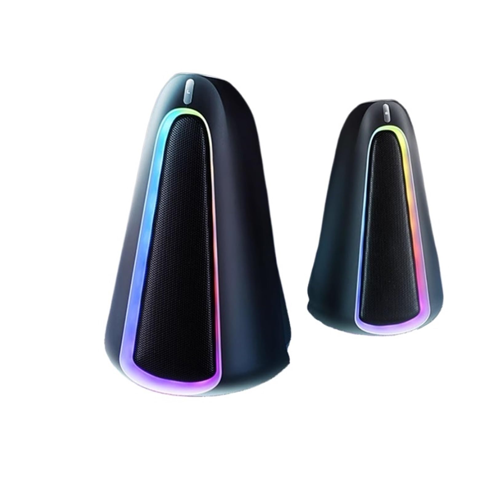 Altavoz de Escritorio estéreo Modo, conexión, Interfaz 3,5mm for Juegos, Altavoz RGB for Ordenador casa(3-Pack)