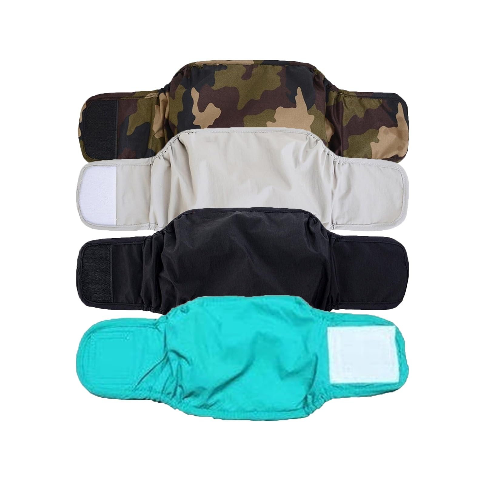 4 Piezas Pañales Lavables para Perros Macho Transpirable, a Prueba De Agua Pañales para Perros para Peluche, Medio Pequeño Pañales Perro Macho Hembra(XL)