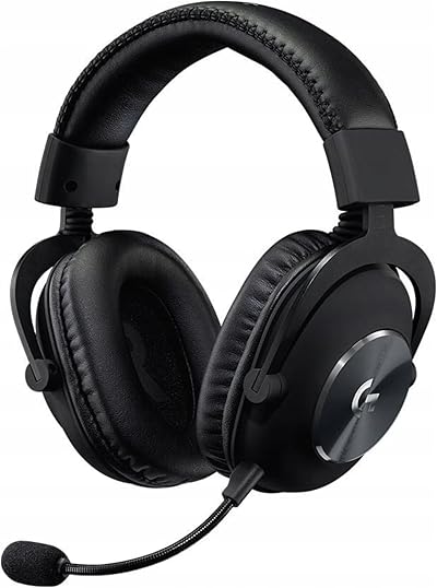 Logitech G PRO X kabelloses LIGHTSPEED Gaming-Headset, Blue VO!CE Mikrofontechnologie, 50 mm PRO-G Lautsprecher, DTS Headphone:X 2.0 Surround Sound, Memory-Foam-Polsterung, 20h Akkulaufzeit - Schwarz