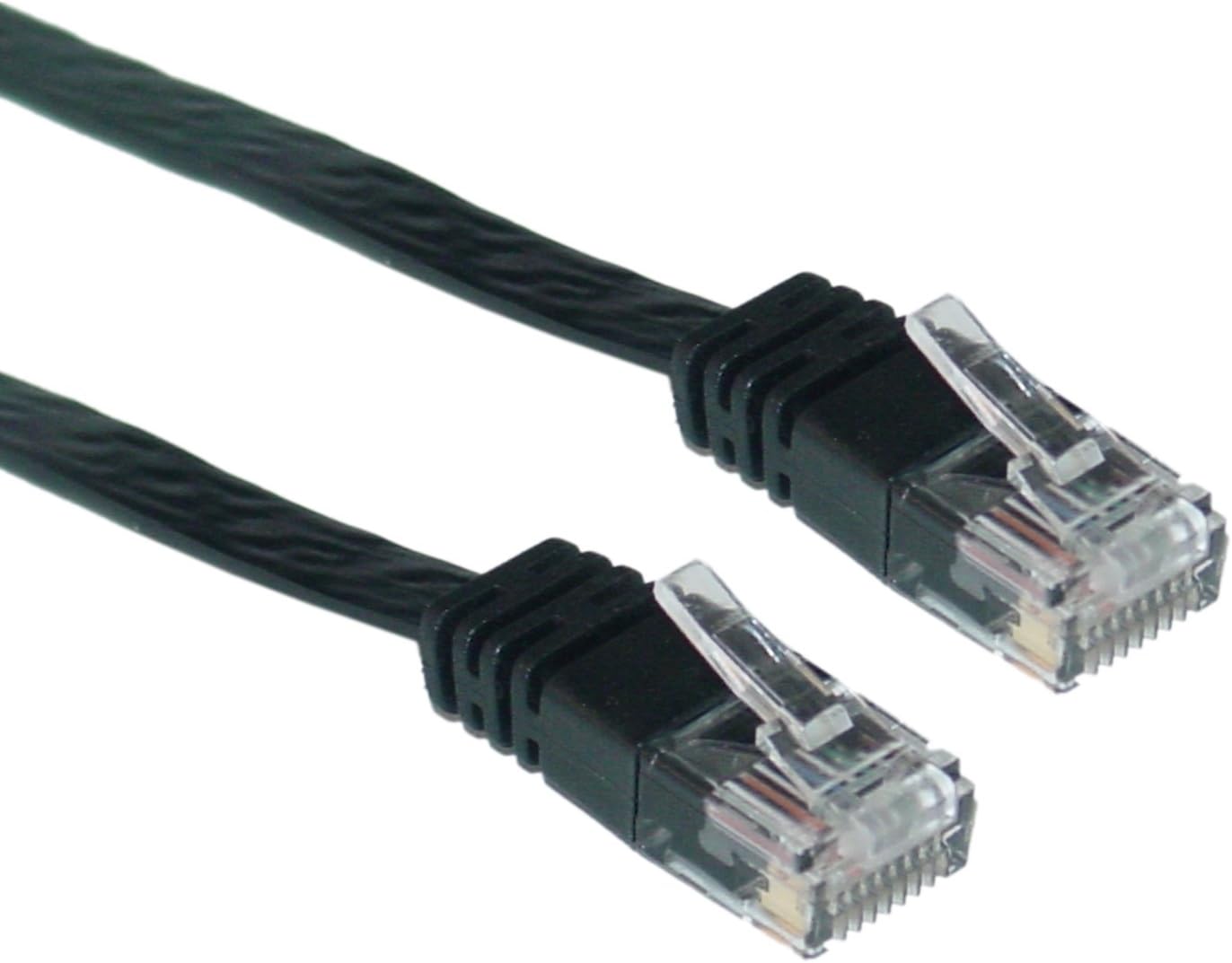 Tripp Lite Cat5e 350MHz Molded Patch Cable (RJ45 M/M) - Black, 3-ft.(N002-003-BK) : Electronics