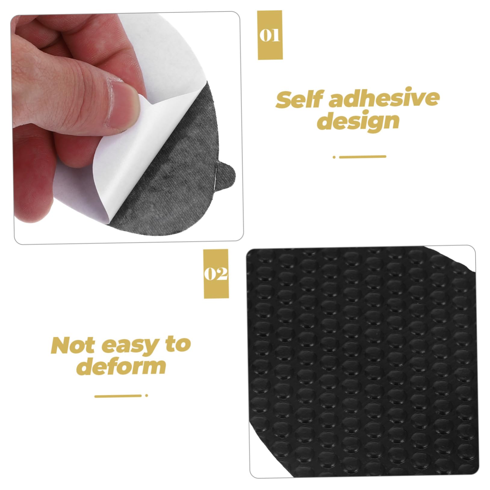 5 Set Adesivi Antiscivolo Per Suole Cuscinetti In Gel Per Talloni Copriscarpe Alti Da Donna Inserti Per Scarpe Antiscivolo Sul Fondo Della Suola Inserti Per Talloni 10 paia*5