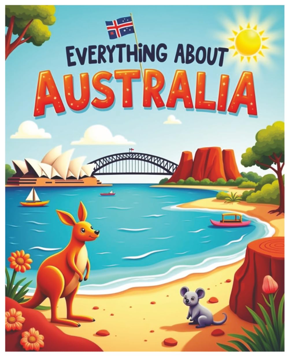 Everything About Australia: A Fun and Colorful Guide to the Land Down Under! (Little Explorers Around the World)