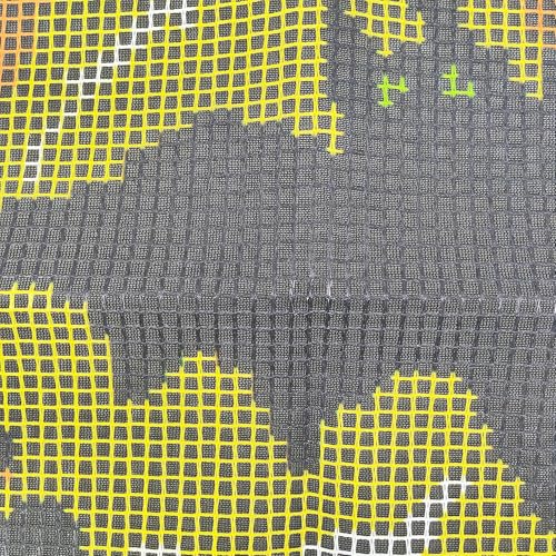 Image of Howie's Latch Hook Kits for Adults, DIY Halloween Latch Hook Kit Rug Crochet Yarn, Color Preprinted Pattern Embroidery Decoration(Halloween Bats, 19.69 x 14.96 inch)