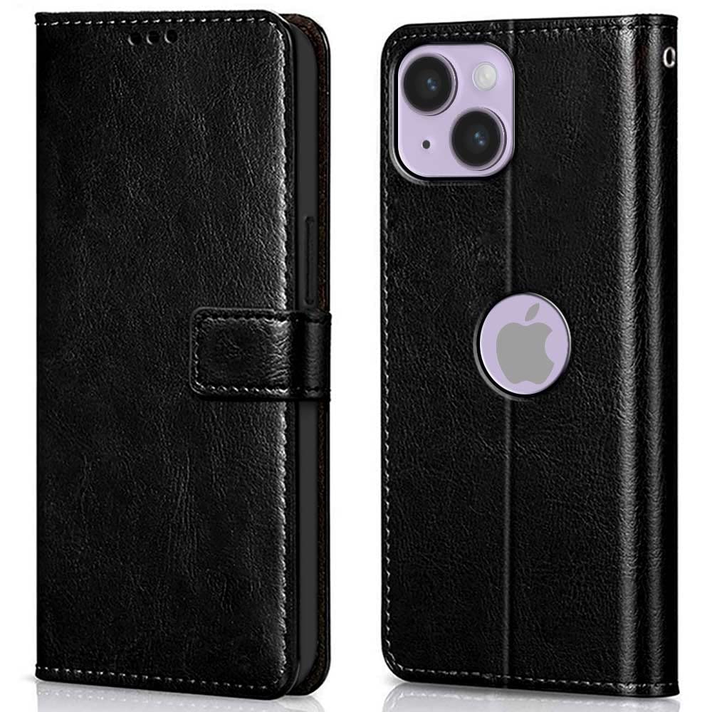 WOW IMAGINE Shock Proof Hand Stitched Luxury Premium Flip Cover Case for Apple iPhone 14 Plus (Flexible | Leather Finish | Card Pockets Wallet & Stand | Tanned Brown) (B0C8TQY7ZQ) Amazon Price History, Amazon Price Tracker