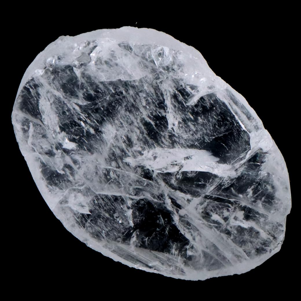 Amazon.co.jp: [GOLD STONE] 水晶 クリスタルクォーツ スライス 原石