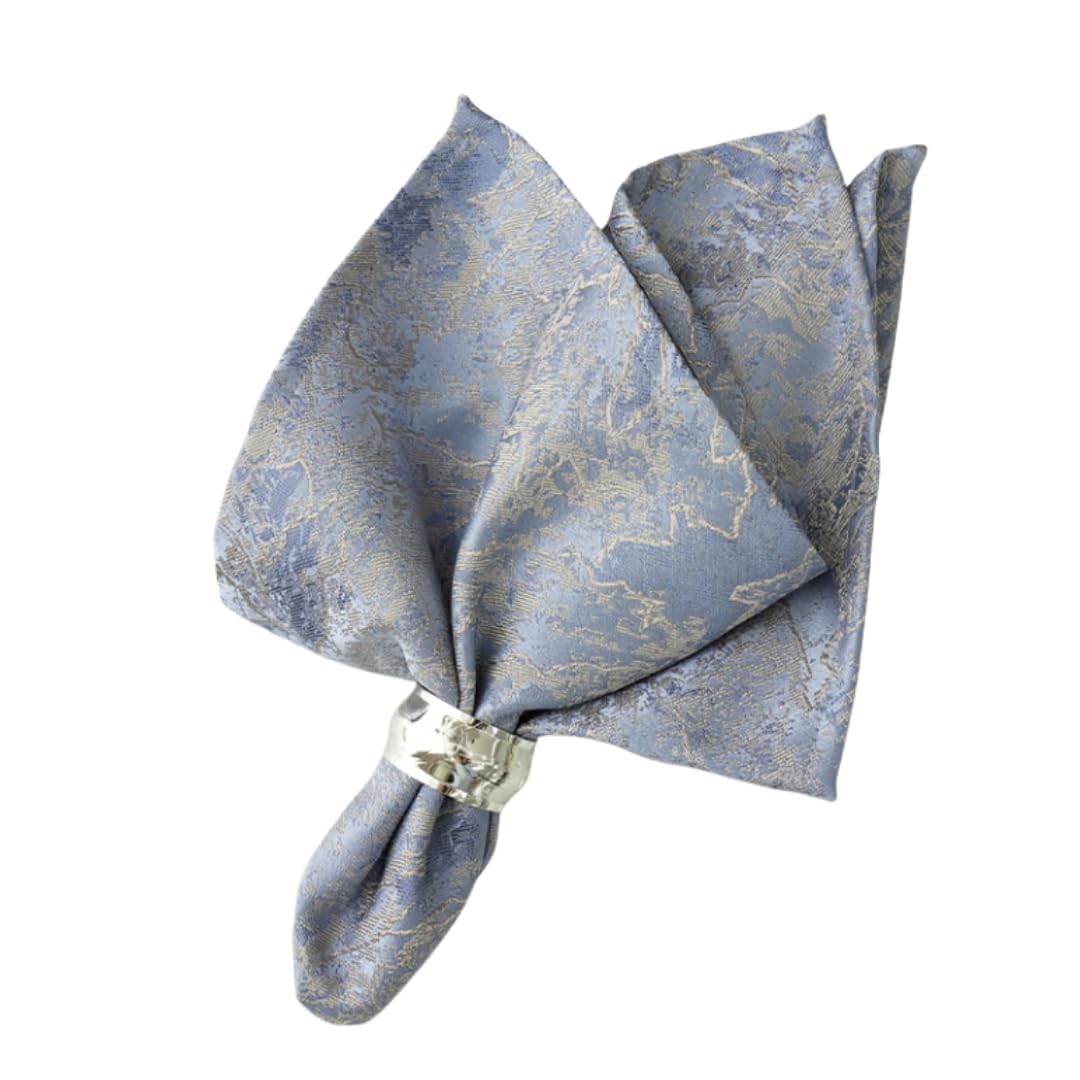 Tovaglioli Di Stoffa Da Tavola Tovaglioli 6 Pezzi 46X46 Cm Panno Per Ristorante Occidentale Panno Per Hotel Tovagliolo Per Tazza - Grigio Lavanda