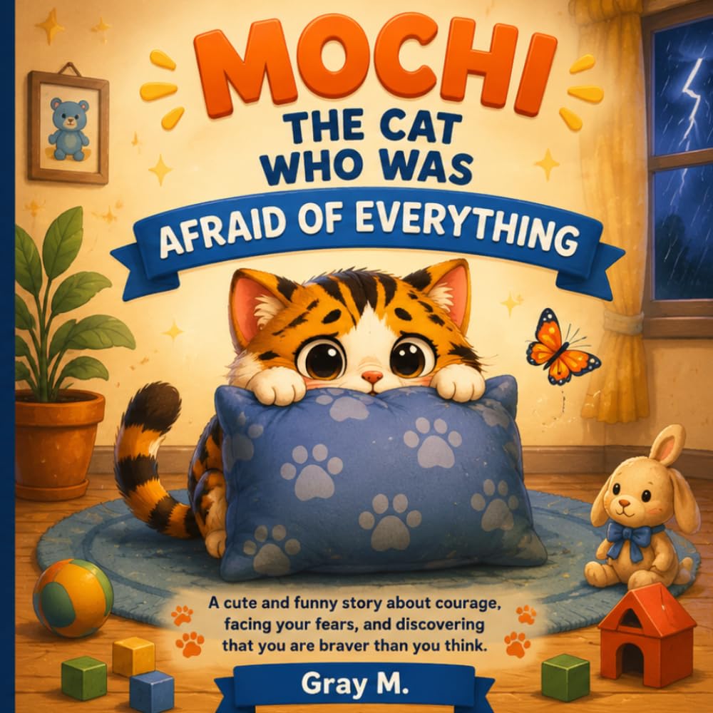 Mochi the Cat Who Was Afraid of Everything