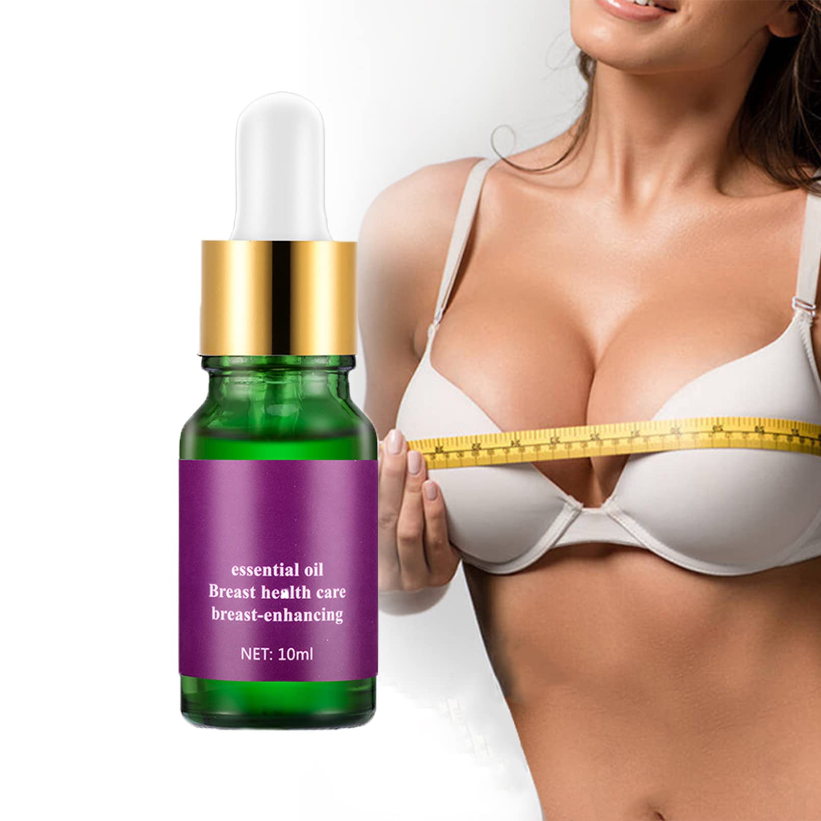 Mandalashley Bust Firming Natural Essential Oil, Lift N’ Firm Bust Essential Oil, Natural Bust Up Essential Oil, Bust Firming and Enhancing Natural Essential Oil, 10ml (1Pcs)