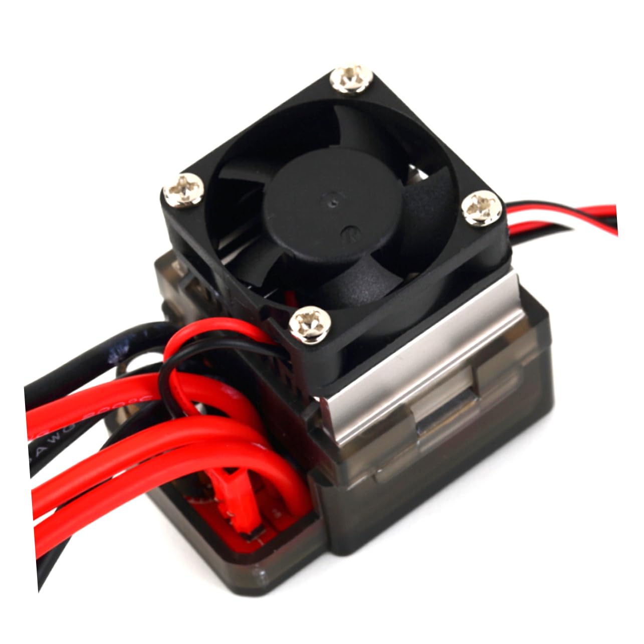 2 16 V 320 A Brushless ESC Regolatore elettronico con ventola di raffreddamento e funzione frenante per auto RC e barche controllo ad alte prestazioni per veicoli modello