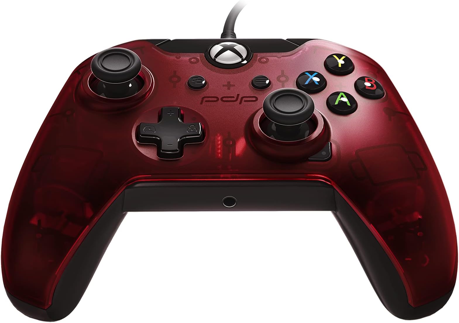 PDP Gaming Wired Controller: Crimson Red โ Xbox One