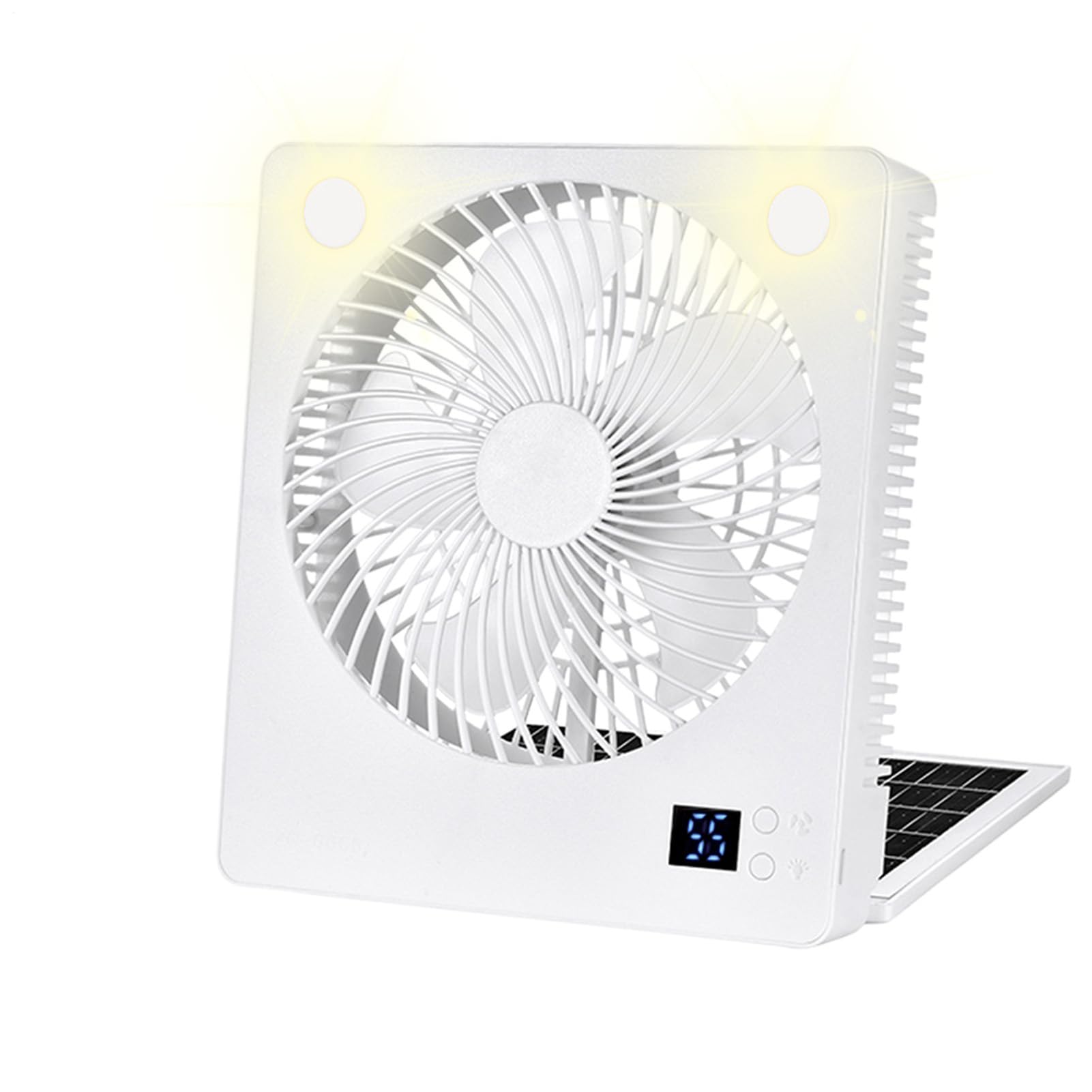 Ventilateur camping solaire idéal pour vos soirées de pêche et bivouac